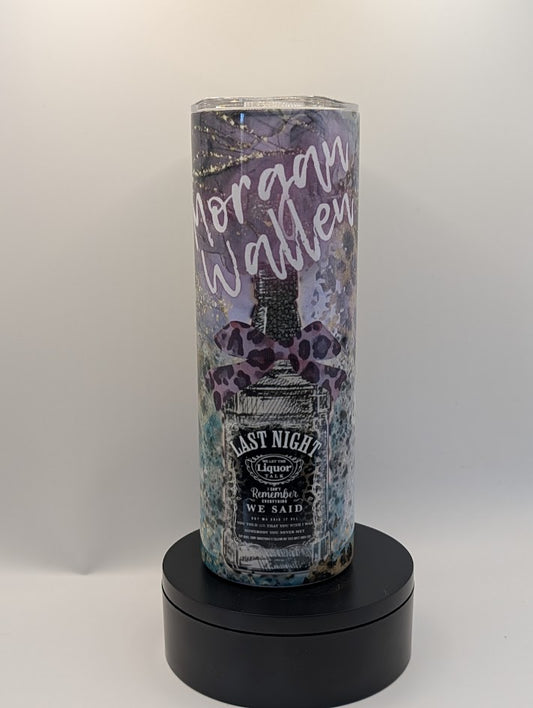 Morgan Wallen 20 Oz Tumbler