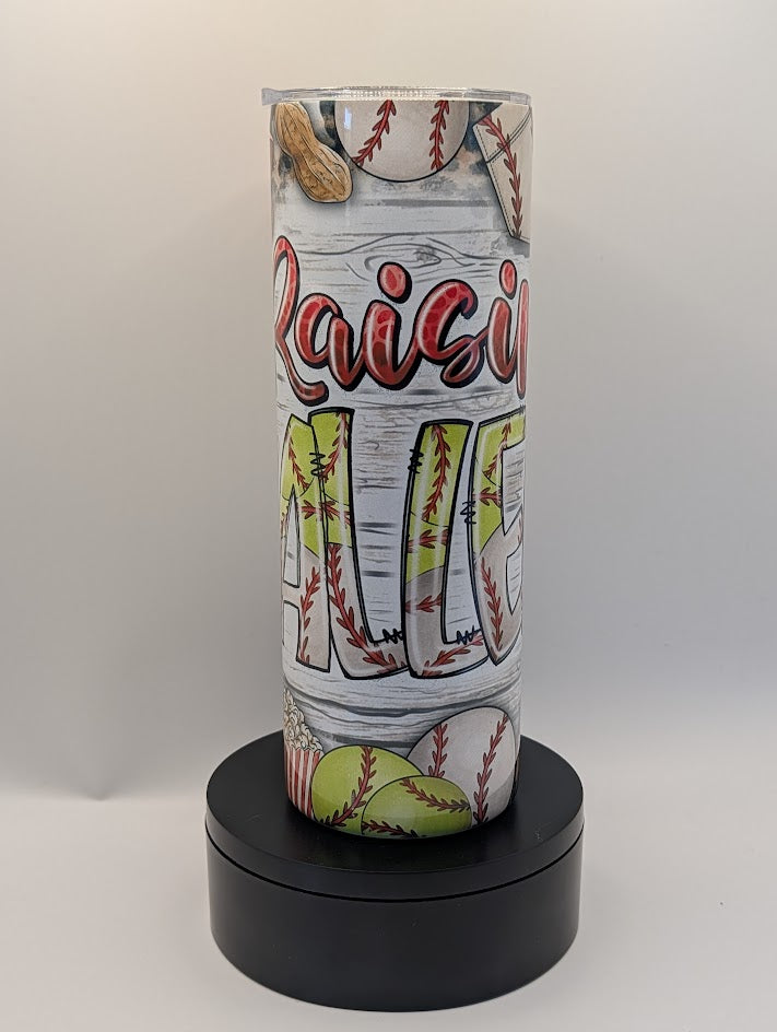 Raising Ballers 20 Oz Tumblers