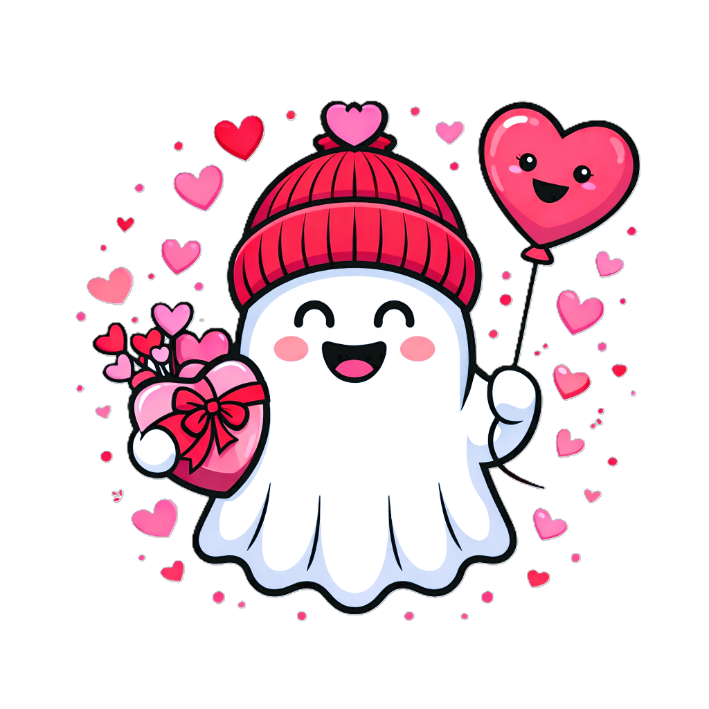 Valentine's Day Ghosty