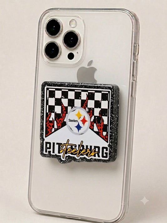 Magnetic Phone Grips – Steelers