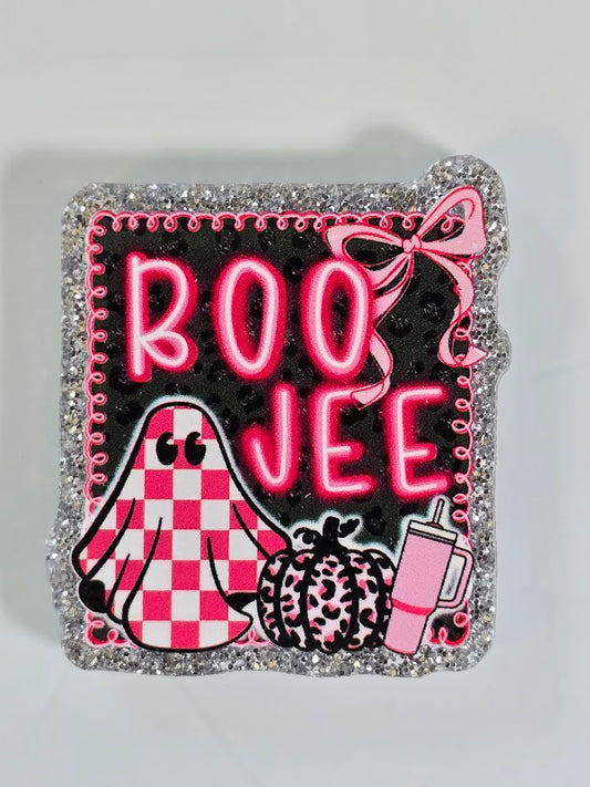 Acrylic Glitter Flatbacks - Boo Jee