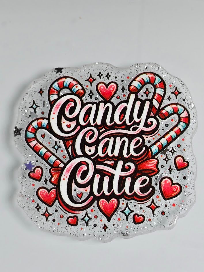 Bogg Bag Charms - Candy Cane Cutie