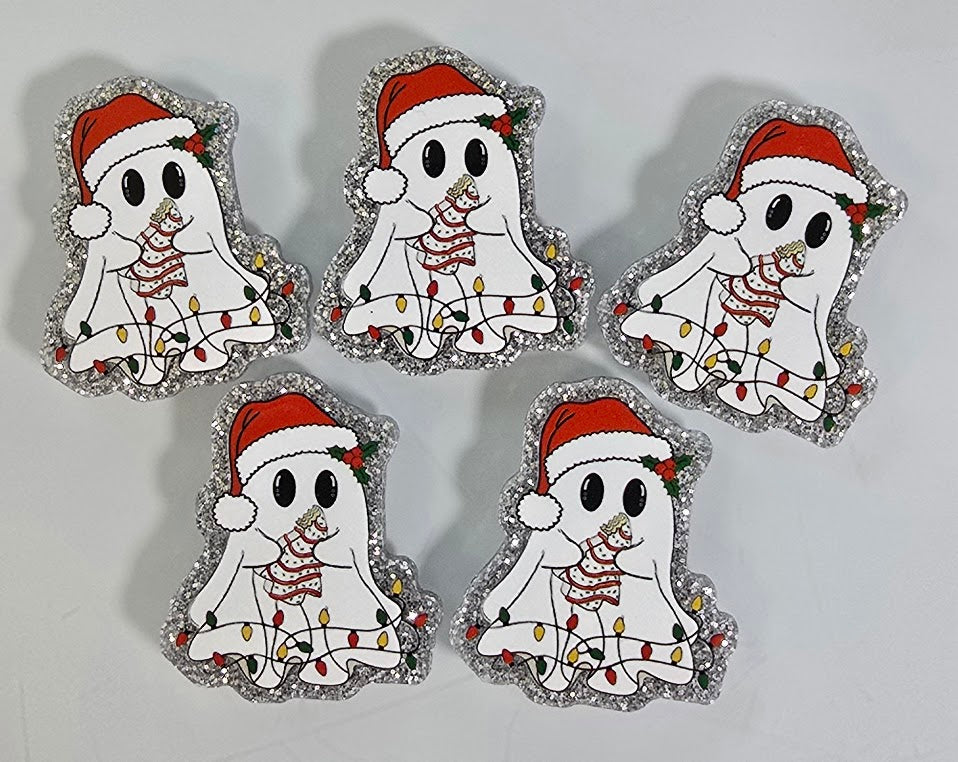 Acrylic Magnets - Christmas Ghost