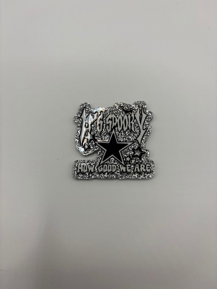 Cowboys Halloween Bogg Bag Charm