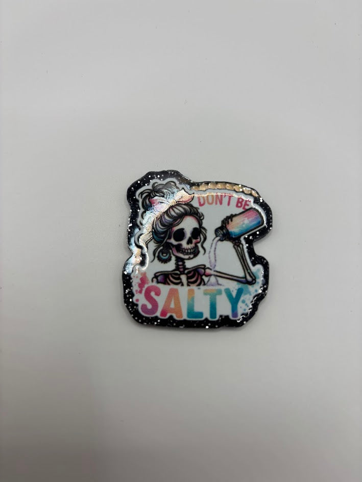 Don't Be Salty Bogg Bag Charm