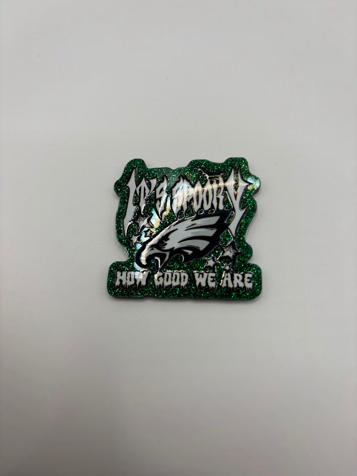 Eagles Halloween Bogg Bag Charm