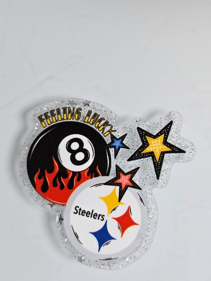 Bogg Bag Charms - Feeling Lucky Steelers