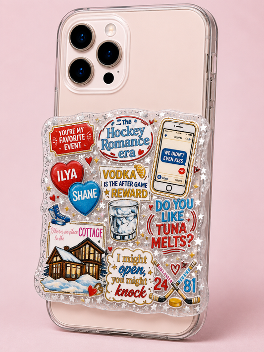 Magnetic Phone Grips – Hockey