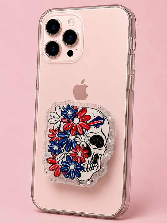 Magnetic Phone Grips – Bills Skull