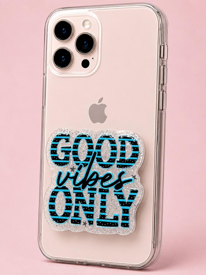 Magnetic Phone Grips – Good Vibes Only