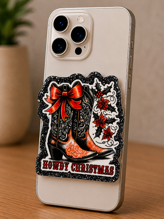 Magnetic Phone Grips – Howdy Christmas