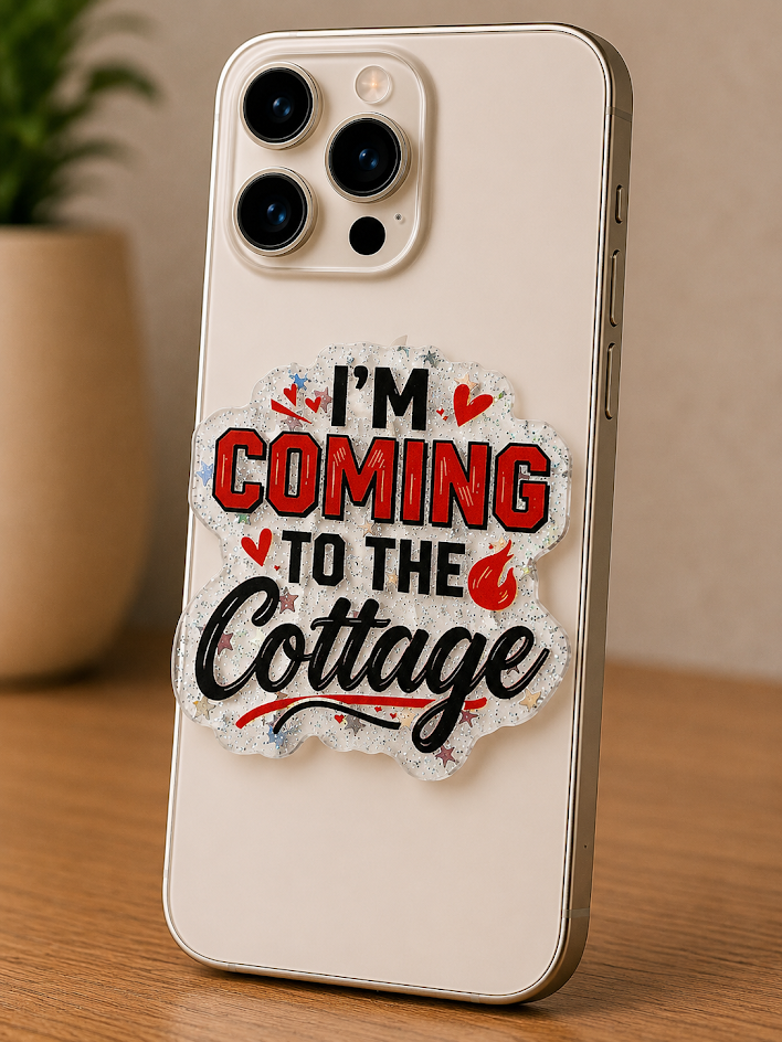 Magnetic Phone Grips – I'm Coming To The Cottage