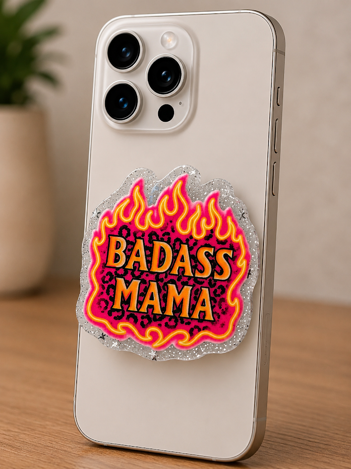 Magnetic Phone Grips – Badass Mama