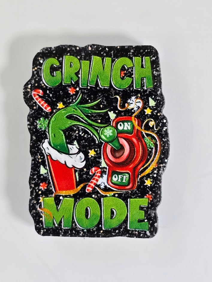 Acrylic Magnets - Grinch Mode