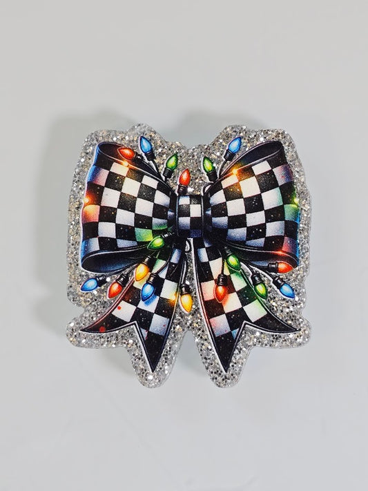 Magnetic Phone Grips – Holiday Bowtie