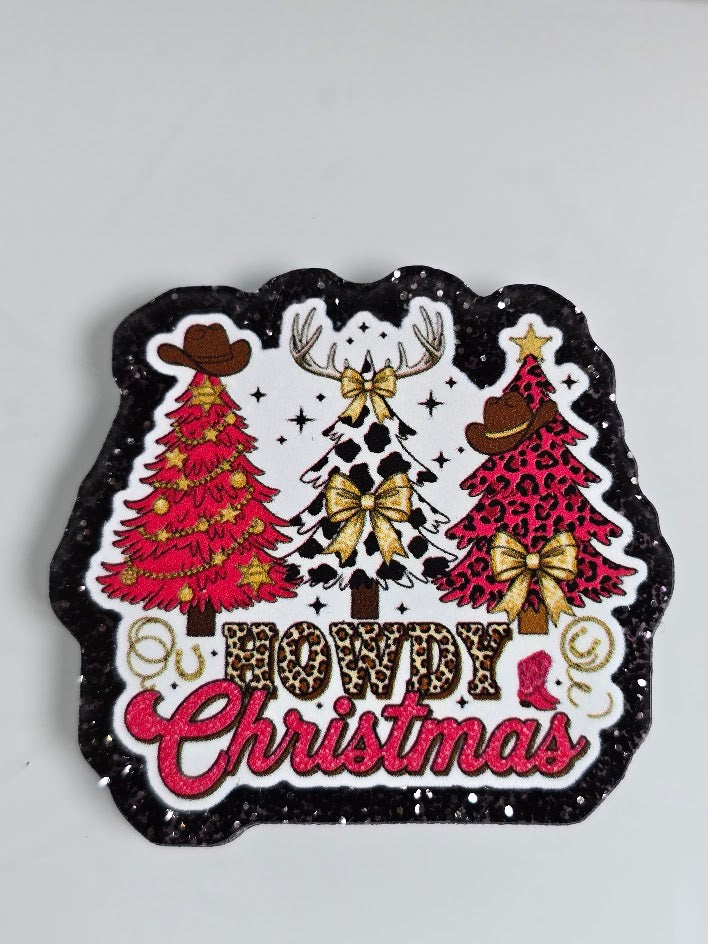 Bogg Bag Charms - Howdy Christmas
