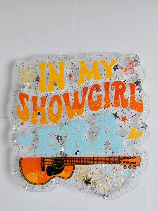Acrylic Glitter Flatbacks - In My Showgirl Era