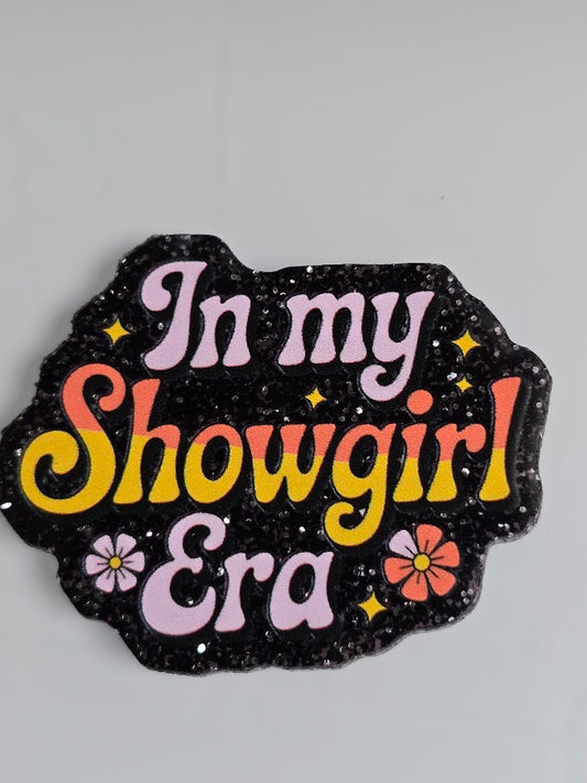 Acrylic Glitter Flatbacks - In My Showgirl Era