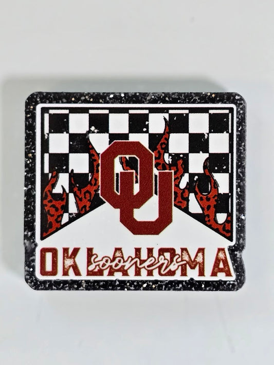 Acrylic Magnets - Oklahoma