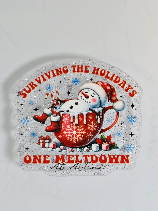 Acrylic Glitter Flatbacks - One Meltdown At A Time