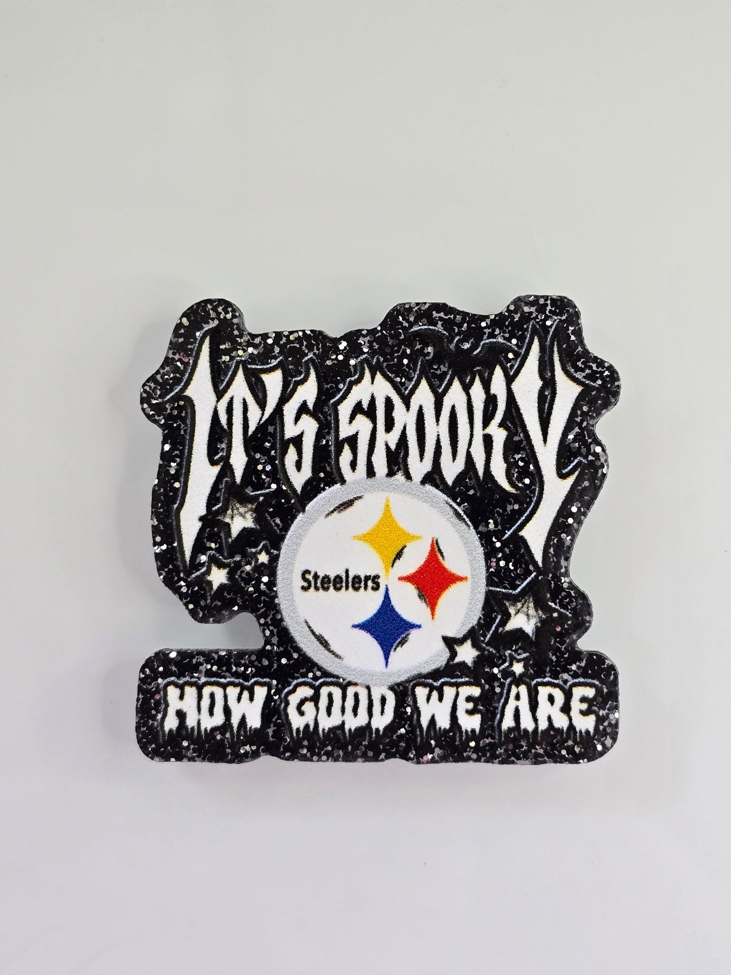 Steelers Halloween Bogg Bag Charm