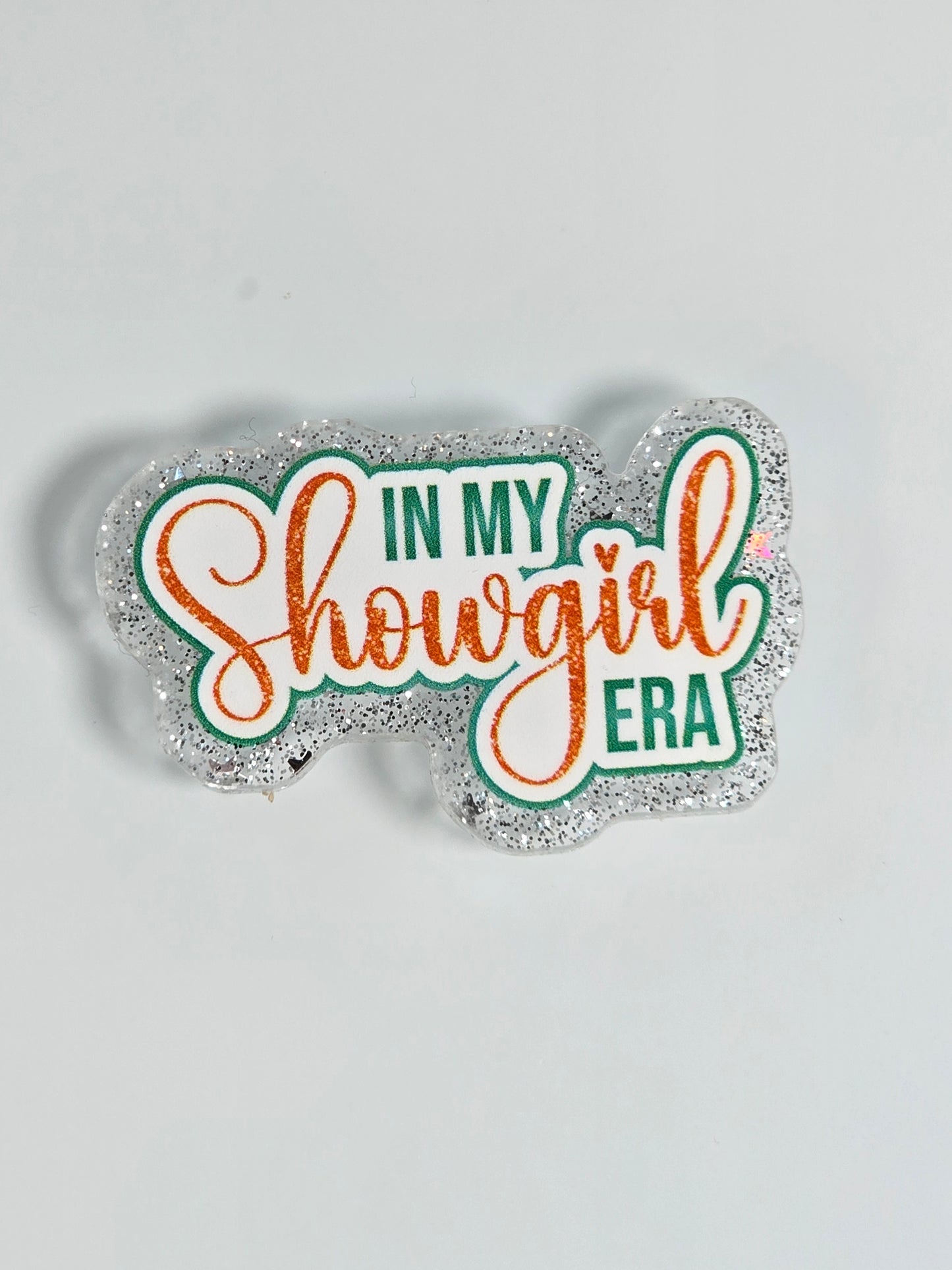 Acrylic Glitter Flatbacks- Showgirl Era