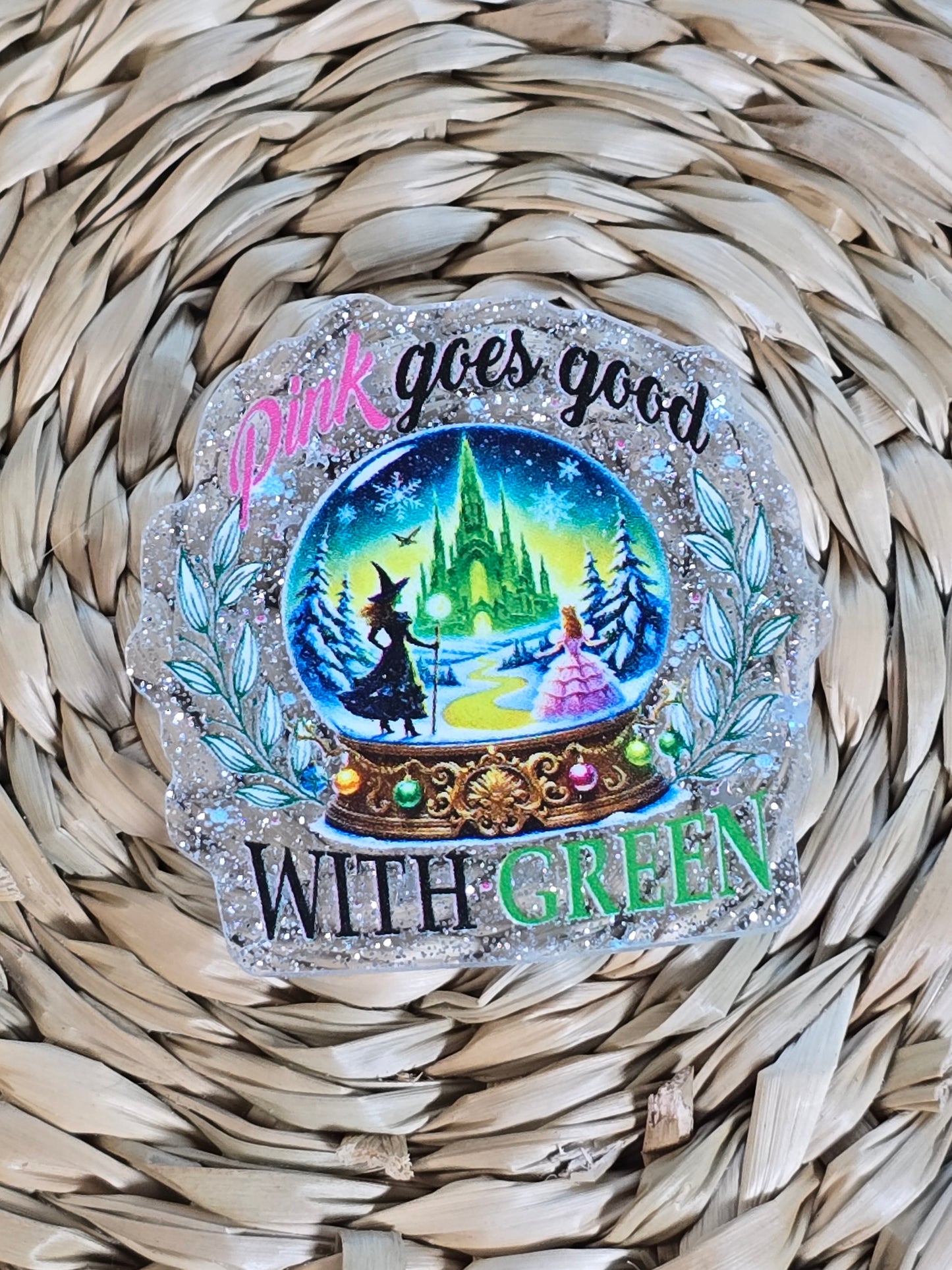 Bogg Bag Charms - Pink Goes Good With Green