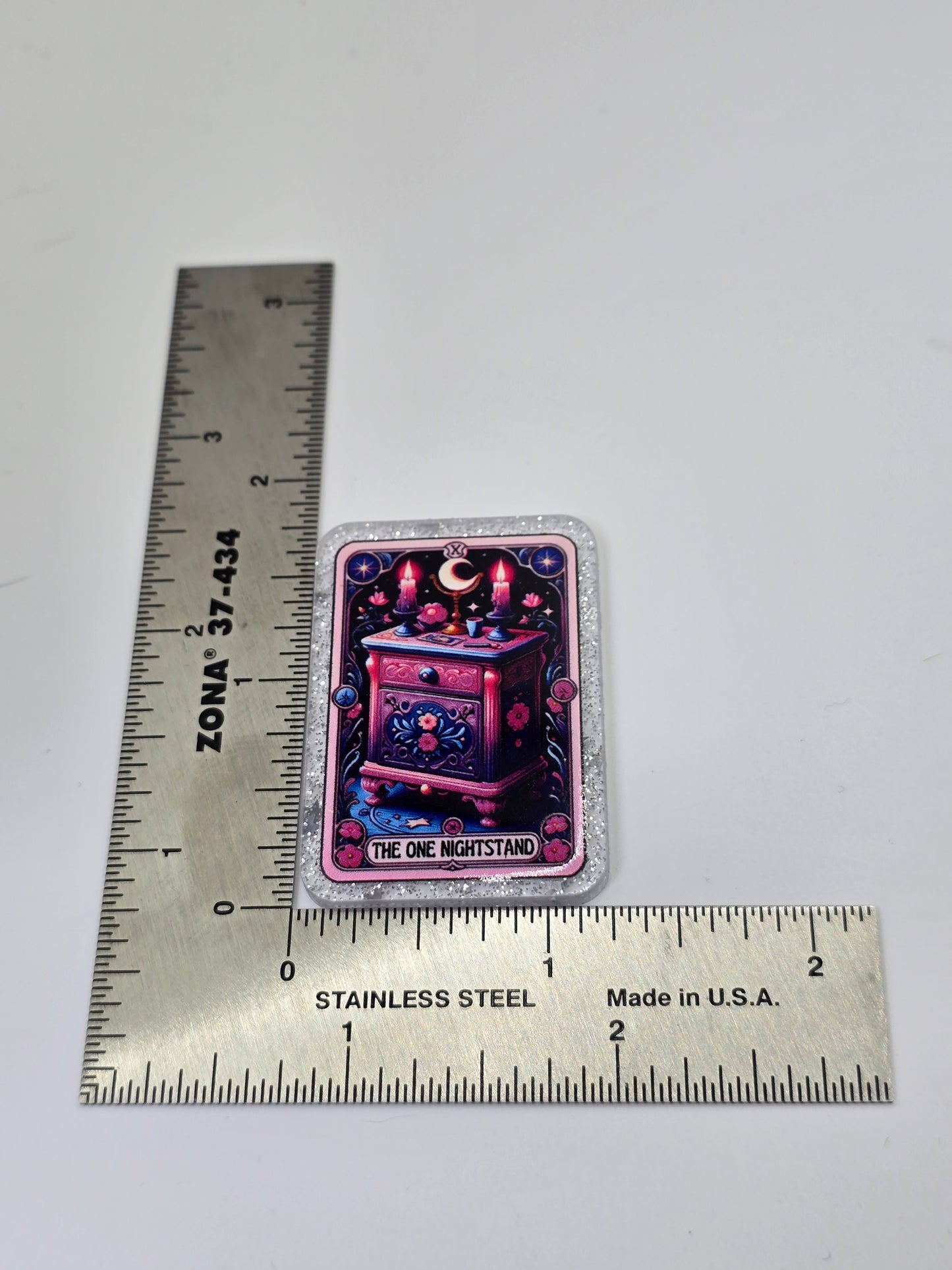 Acrylic Glitter Flatbacks- The One Nightstand