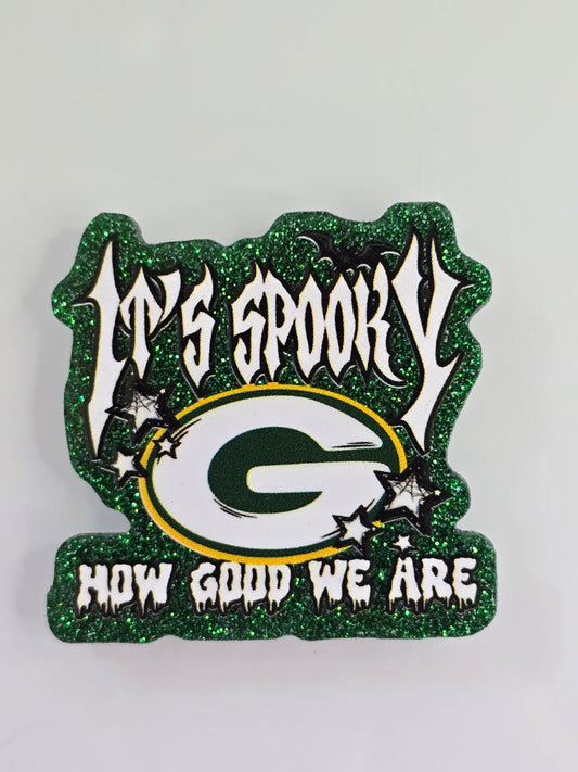 Packers Halloween Bogg Bag Charm