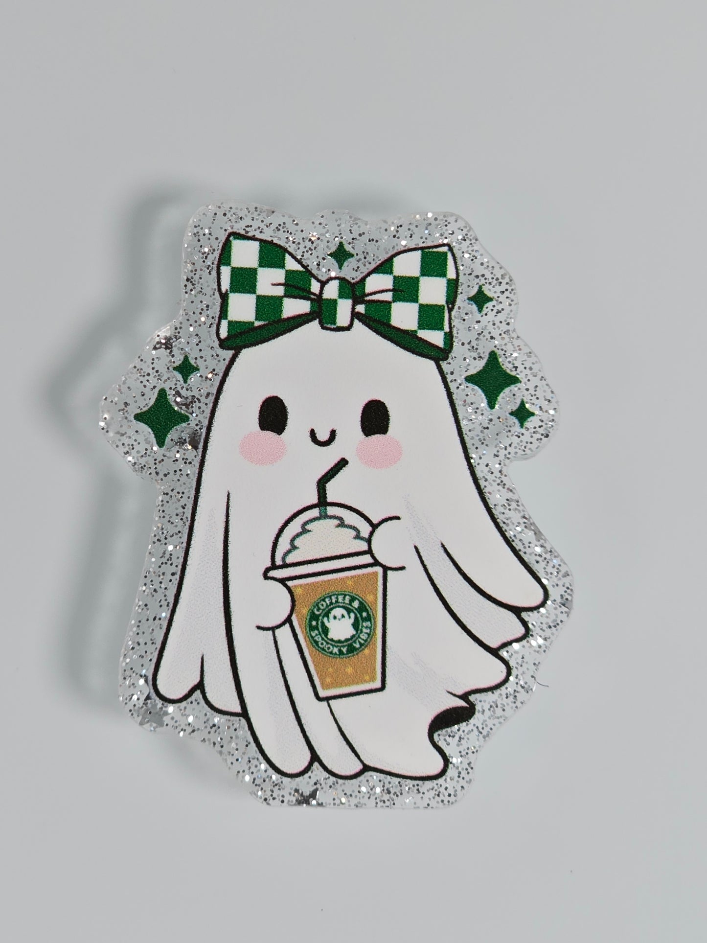 Bogg Bag Charms - Starbucks Ghost