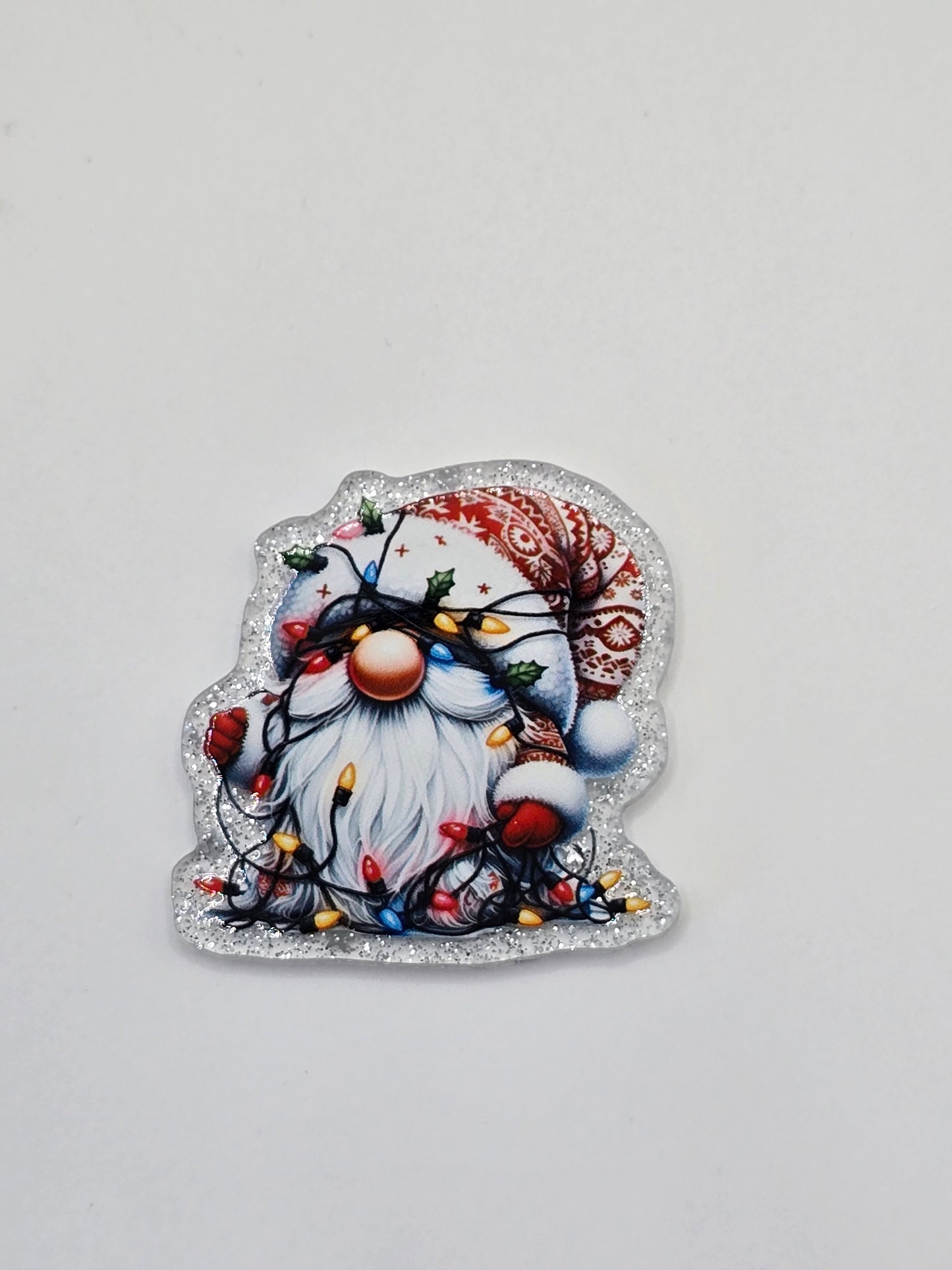 Bogg Bag Charms - Christmas Gnome With Lights