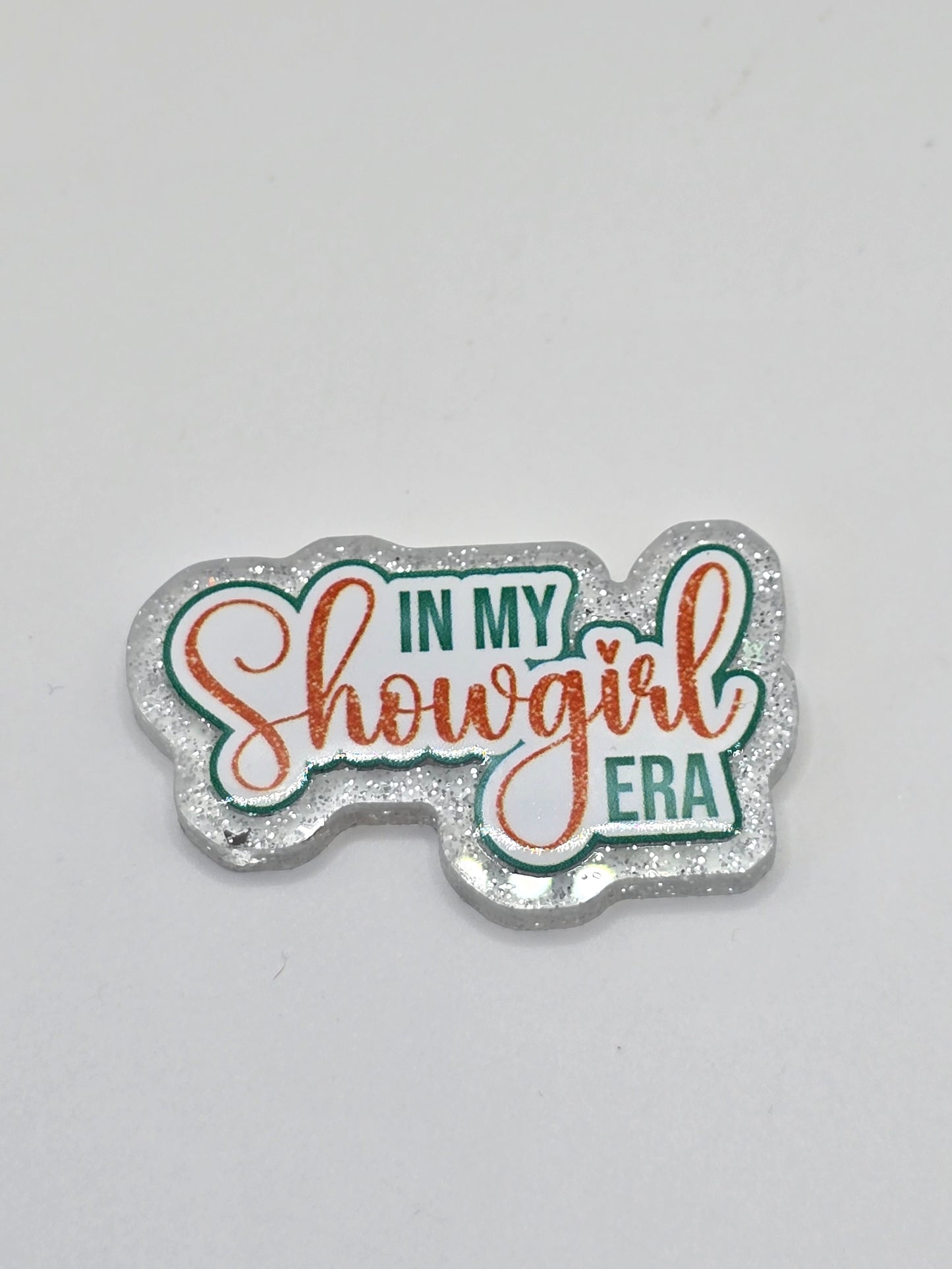 Acrylic Glitter Flatbacks- Showgirl Era