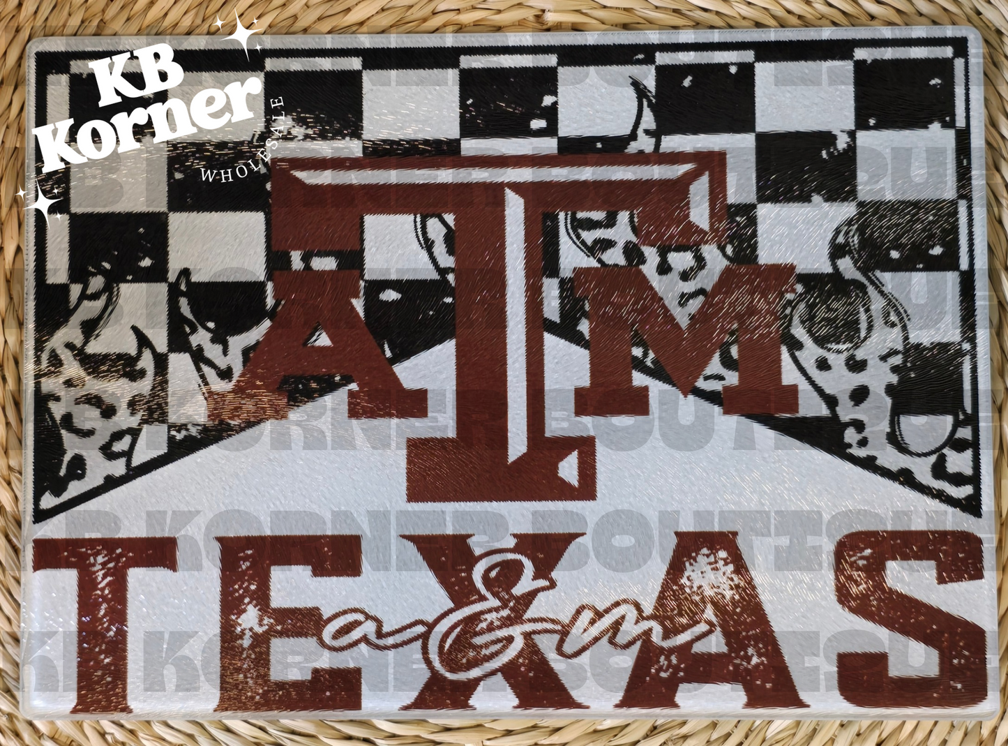 Aggie Cutting Board 11x 7.87"