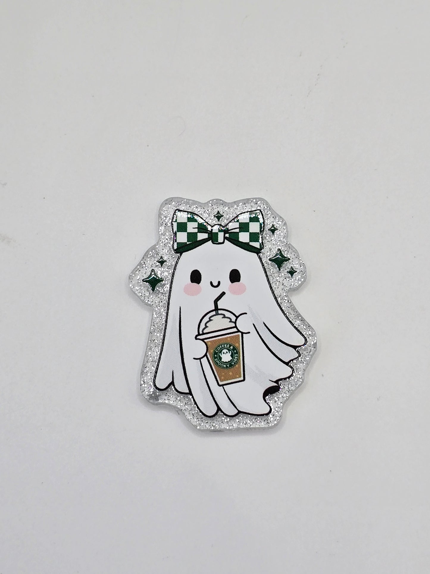 Bogg Bag Charms - Starbucks Ghost