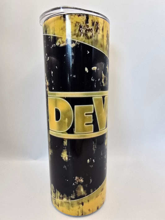 Black and Yello Tools 20oz Tumbler