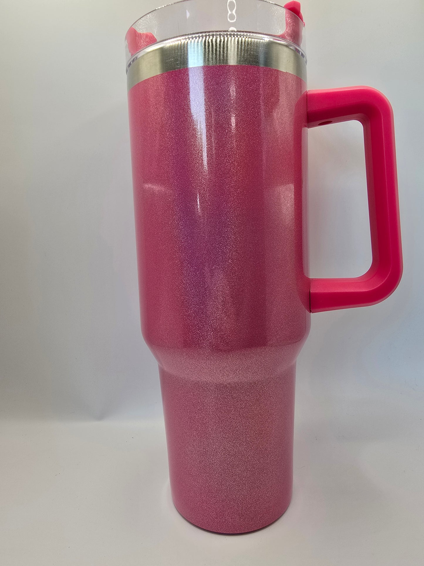 Pink Sparkle 40 oz Tumbler