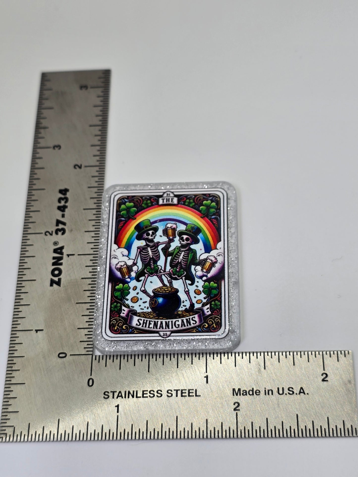 Acrylic Glitter Flatbacks- The Shenanigans
