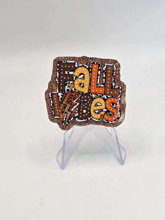 Fall Vibes Bogg Bag Charm