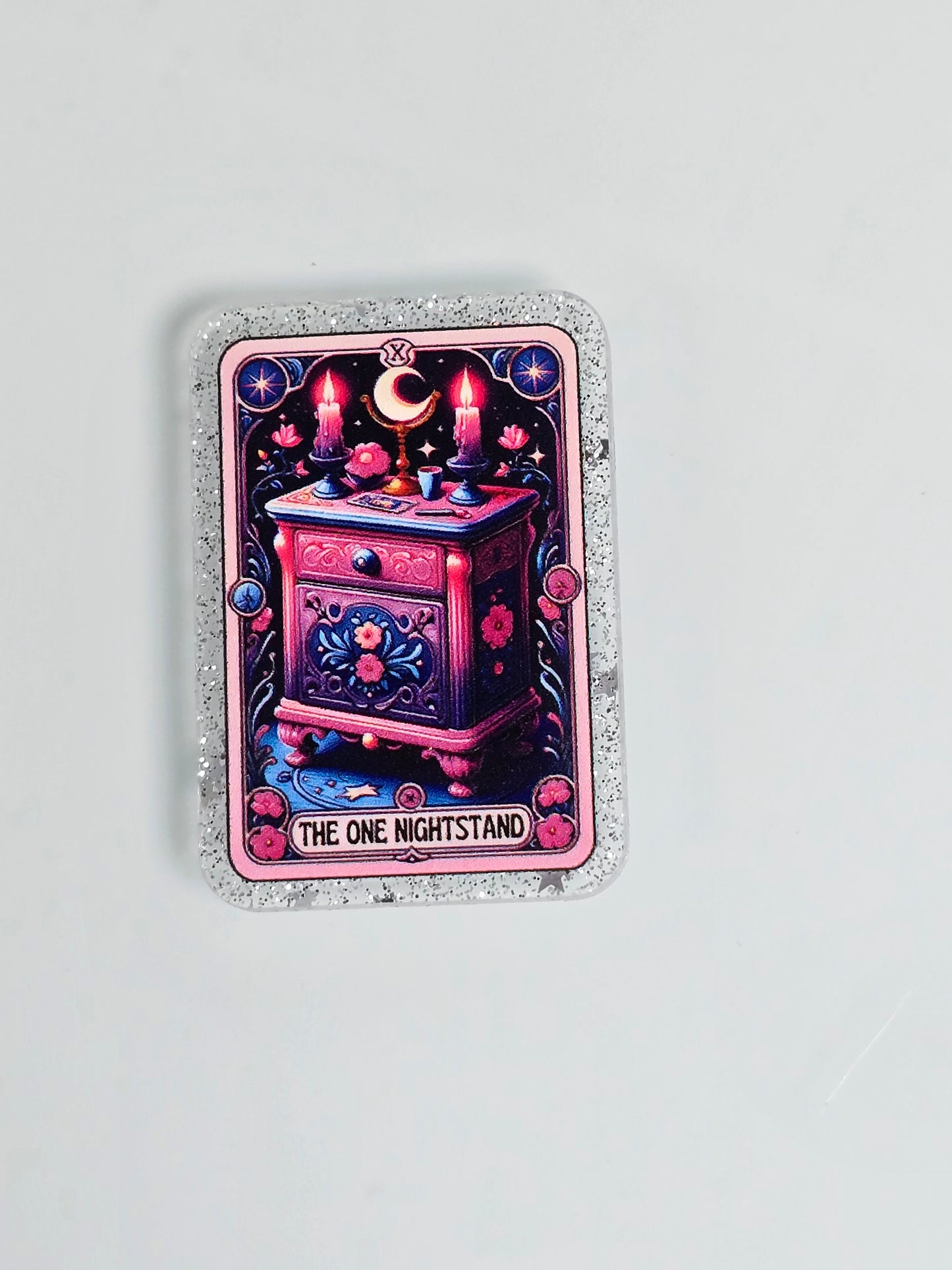 Acrylic Glitter Flatbacks- The One Nightstand