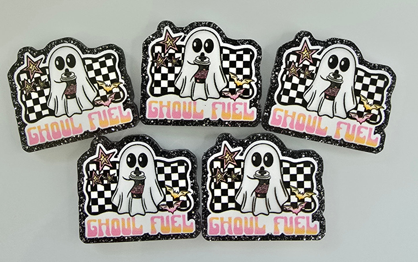 Ghost Fuel Bogg Bag Charm
