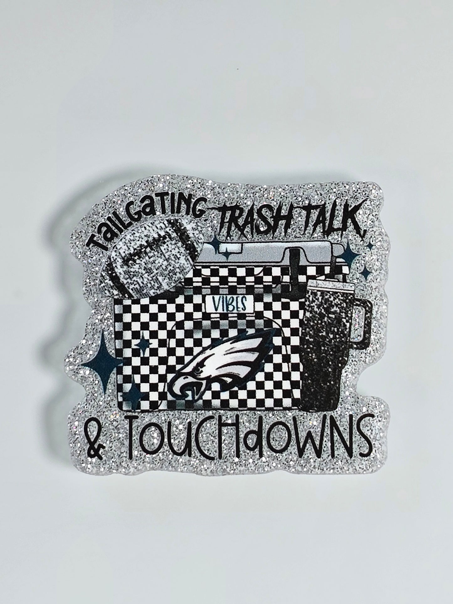 Bogg Bag Charms - Tailgating Eagles