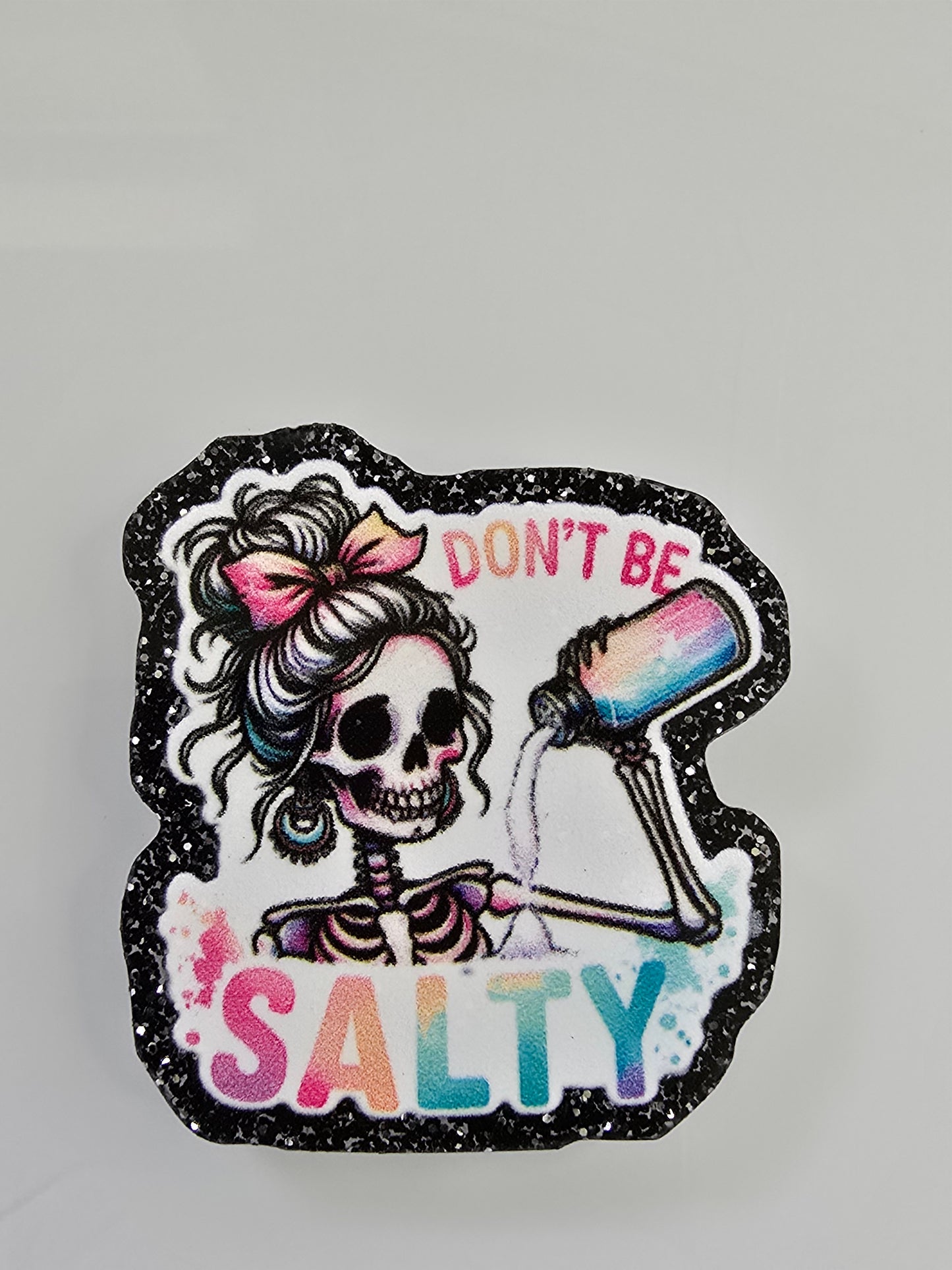 Don't Be Salty Bogg Bag Charm