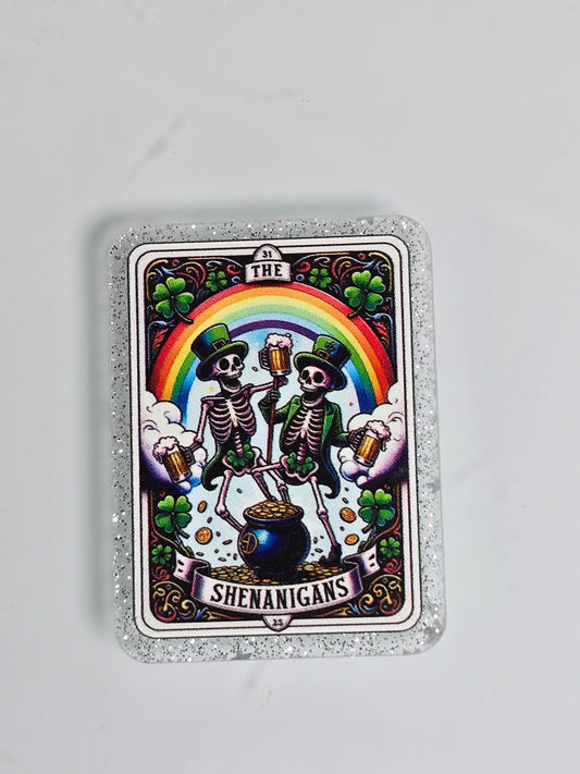 Acrylic Glitter Flatbacks- The Shenanigans