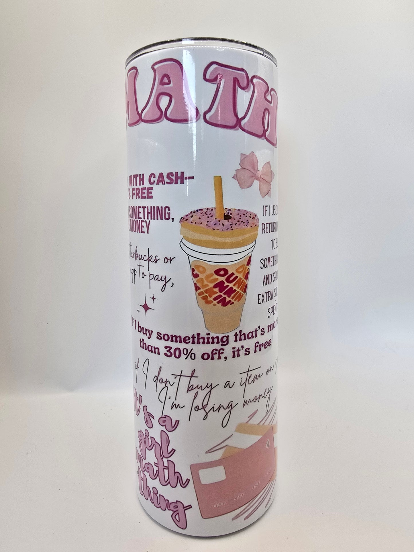 Girl Math 20oz Tumbler