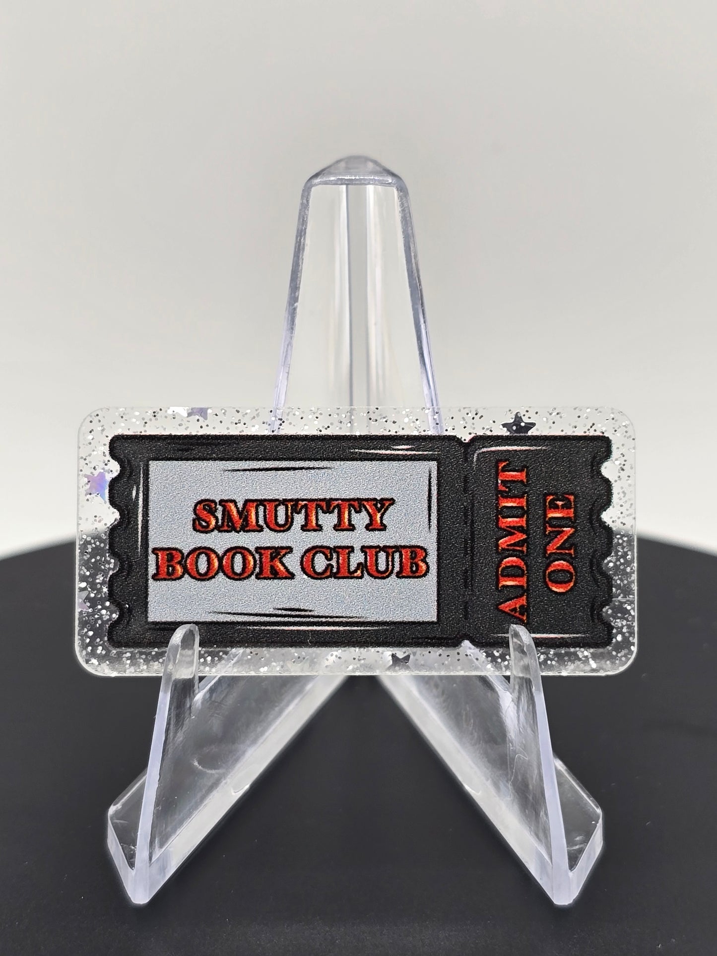 Acrylic Glitter Flatback Bundle: Bookish Vibes