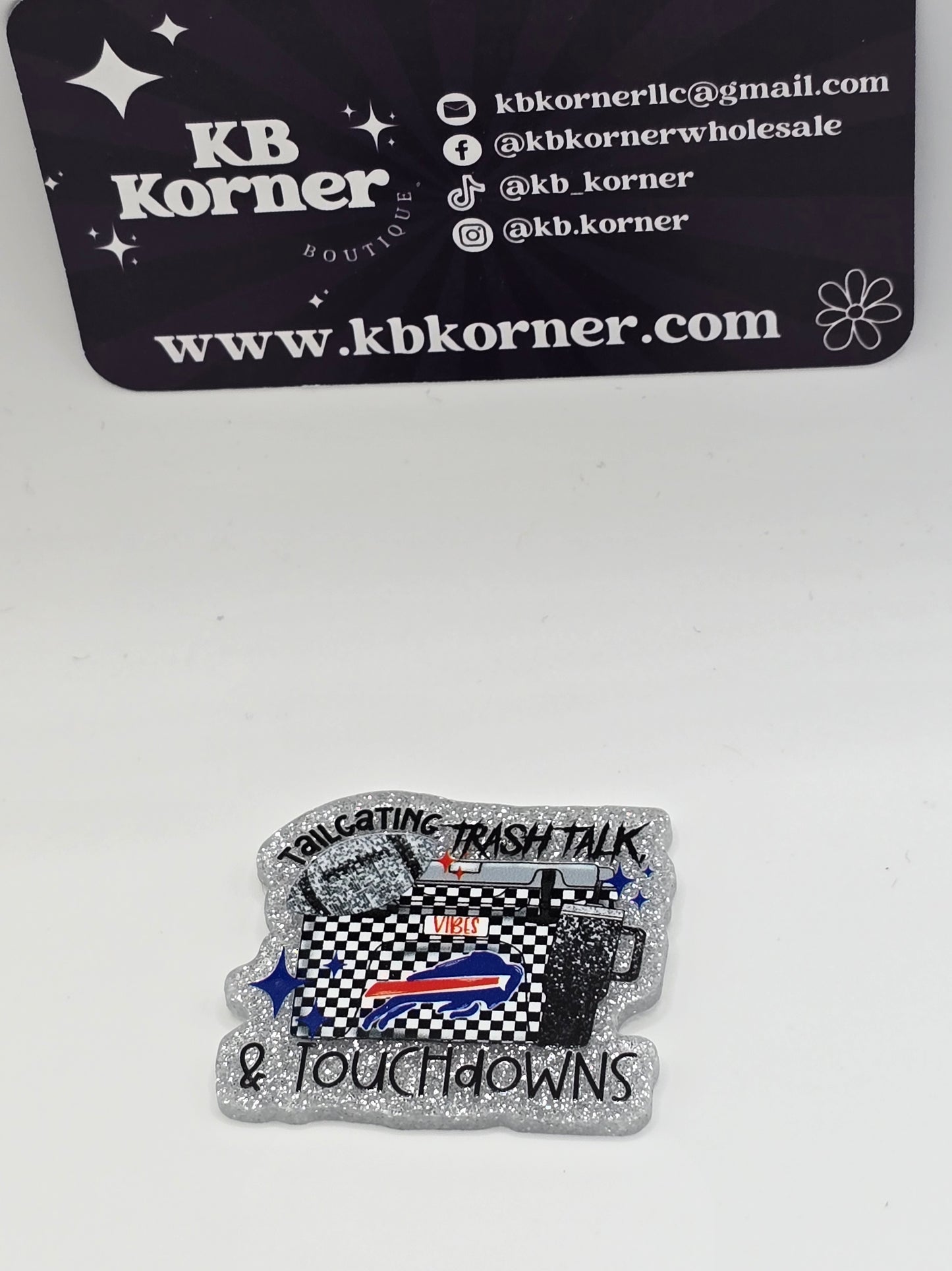 Bogg Bag Charms - Tailgating Bills