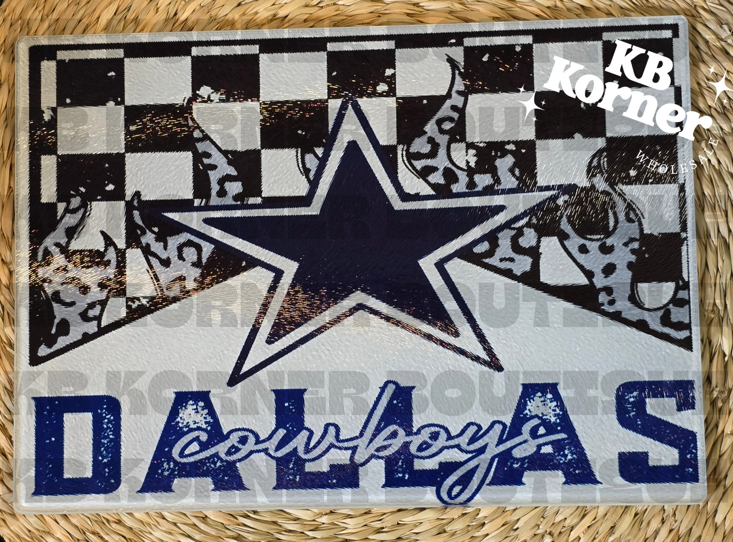 Cowboy Cutting Board 11x 7.87"