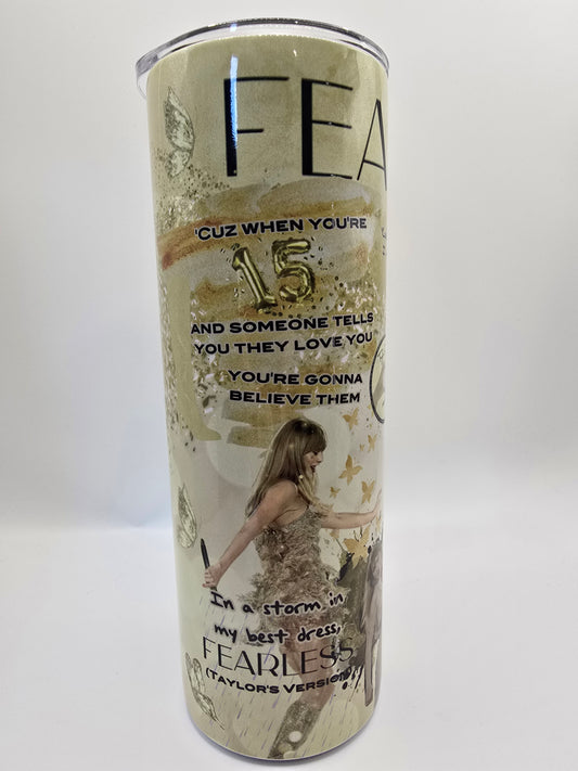 TS Fearless Era 20oz Tumbler