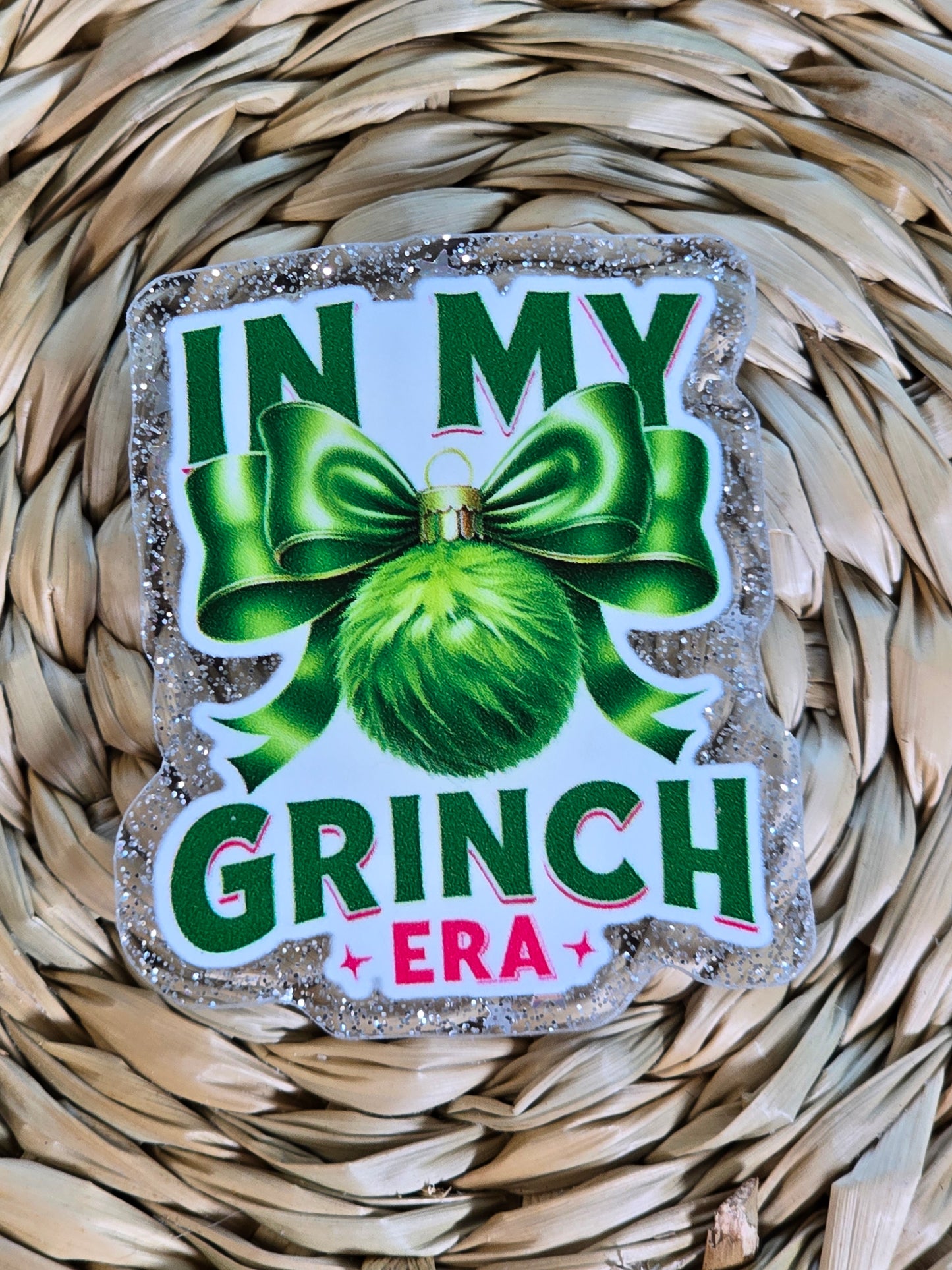 Acrylic Glitter Flatbacks- Mr. Moody Era