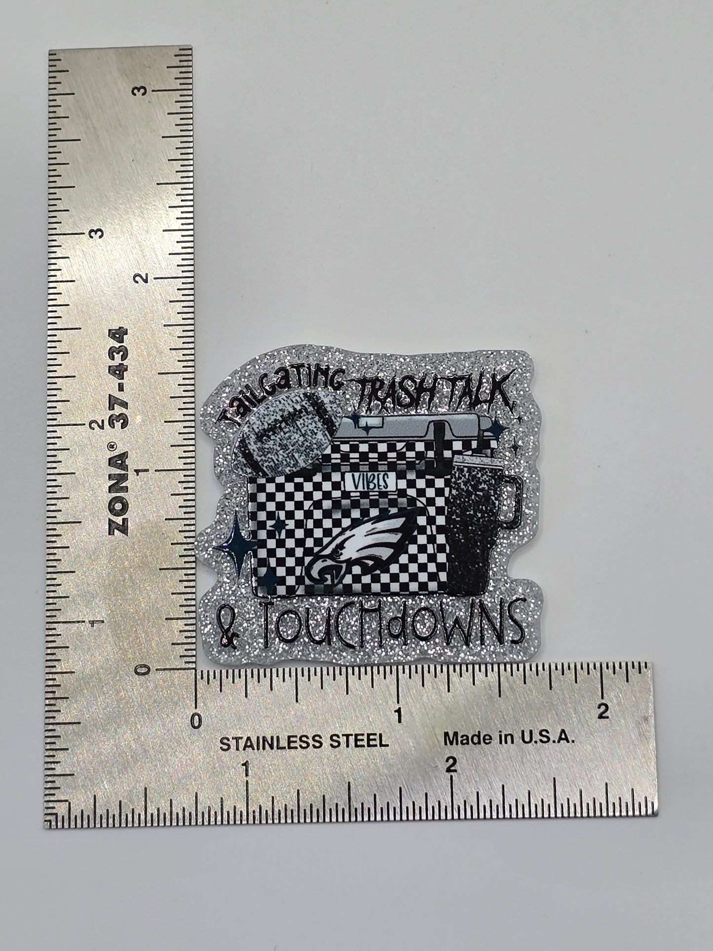 Bogg Bag Charms - Tailgating Eagles